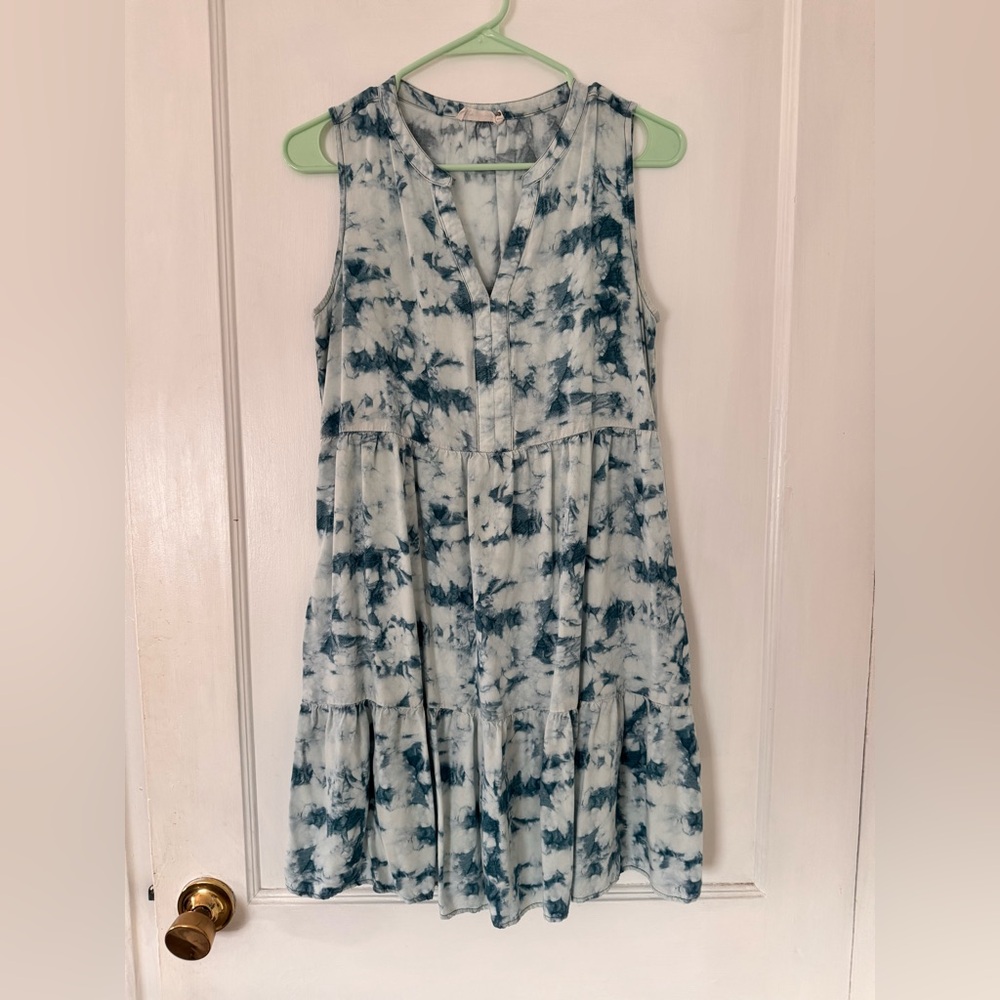 Carve Designs Blue and White Dress